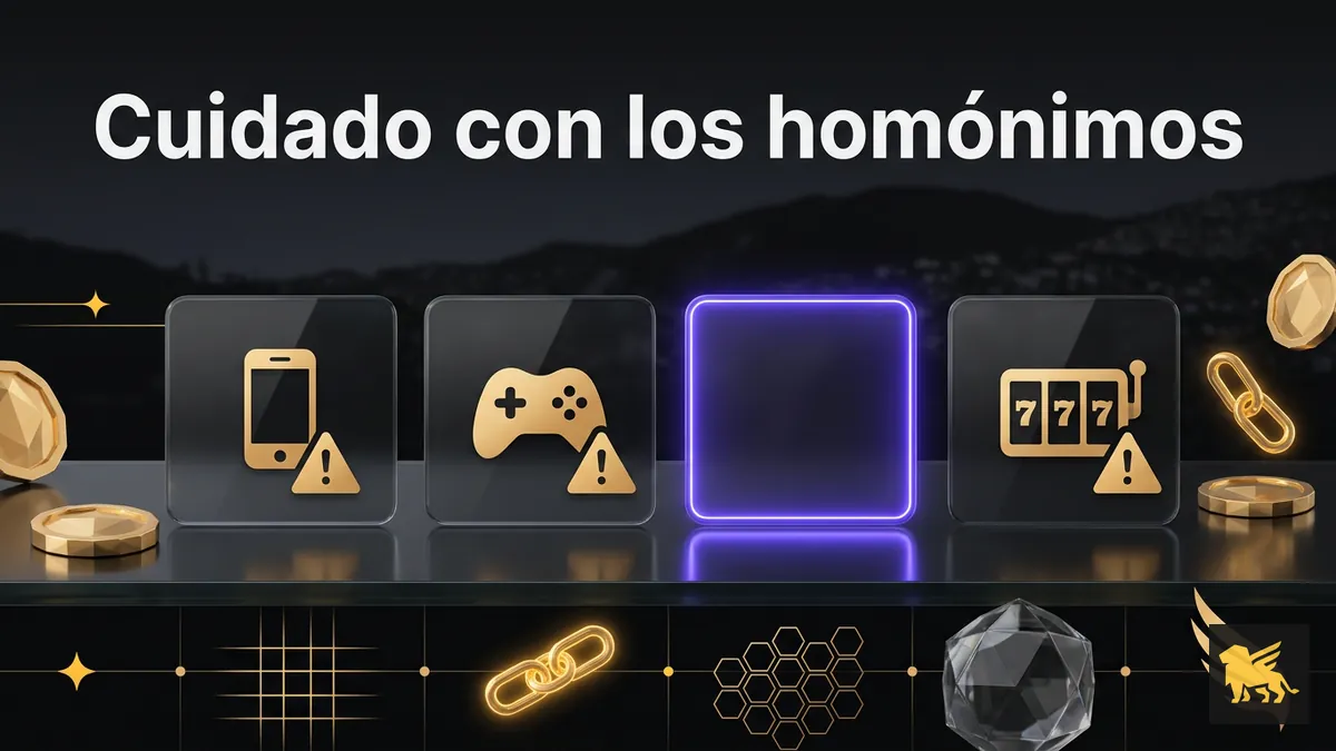 Tarjetas que comparan apps homónimas de otras marcas con la PWA real de Fairspin