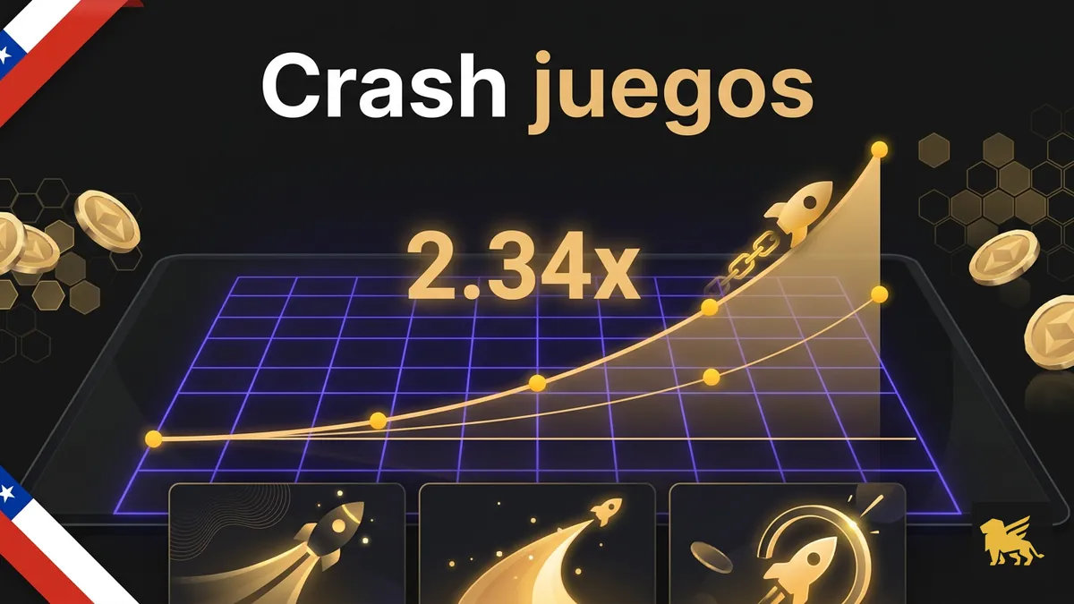 Pantalla de juego crash con curva dorada en Fairspin Chile